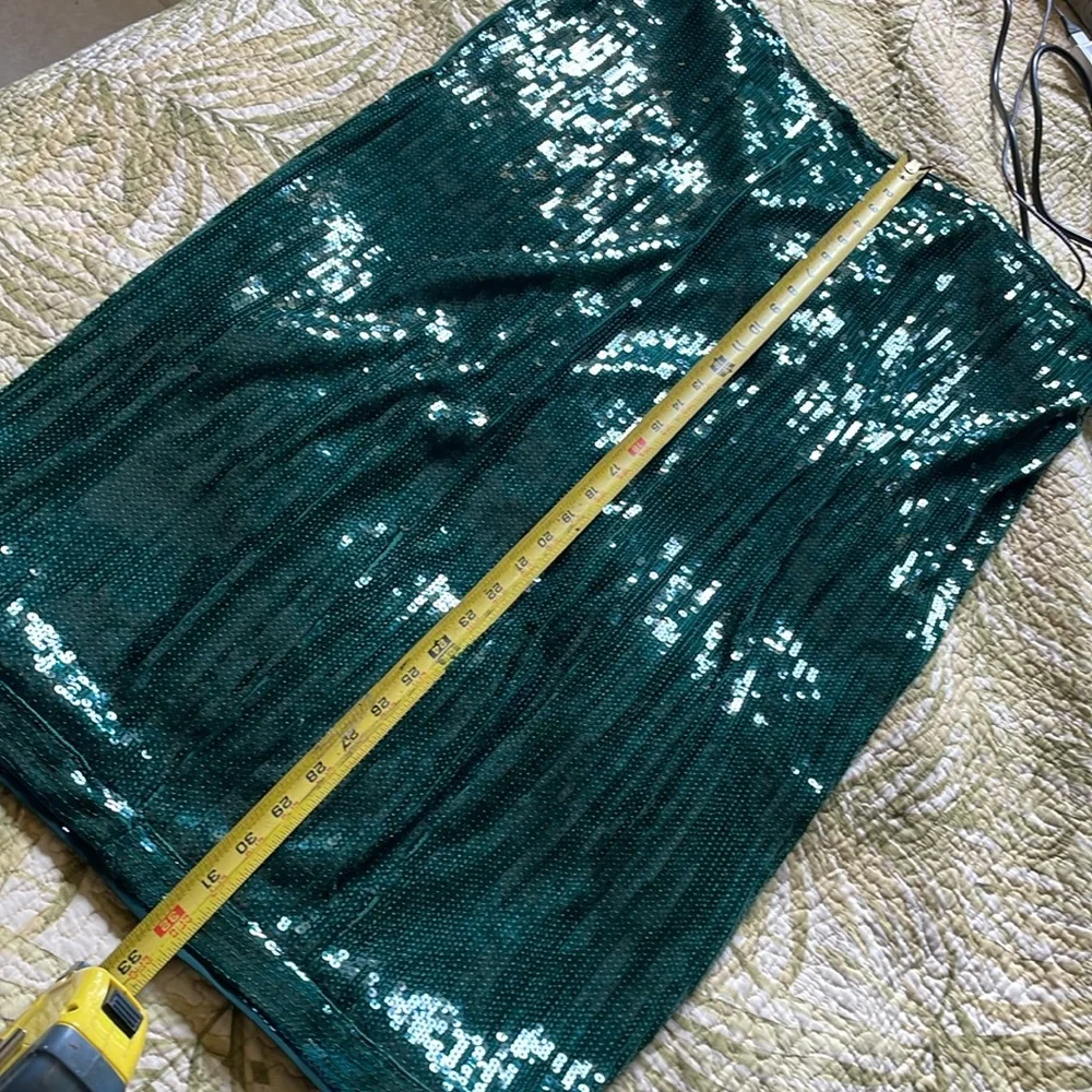 H&M sequin pencil skirt